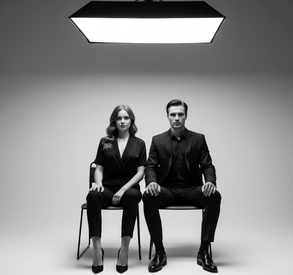 Studio Portrait AI Couple Photo Template Studio Portrait AI Couple Photo Template