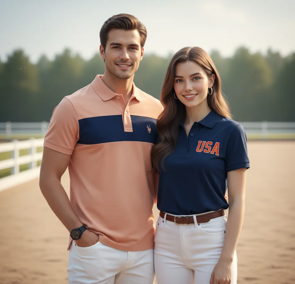 Polo Sports AI Couple Photo Template