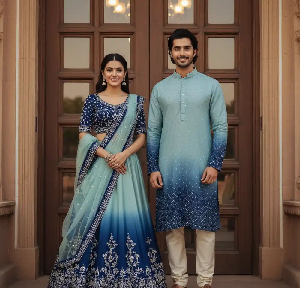 Royal Attari AI Couple Photo Template