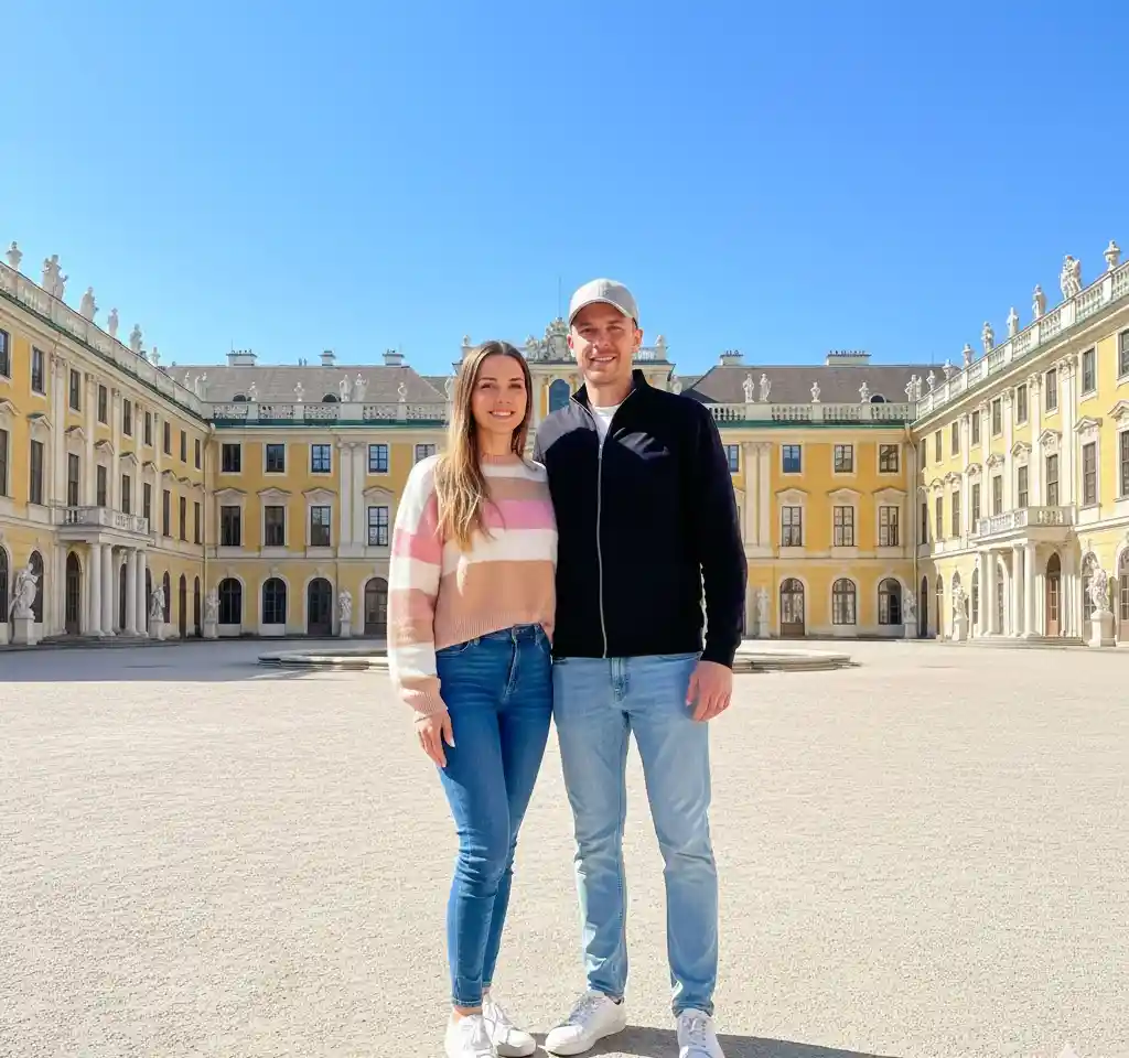 Augustusburg Palace AI Couple Photo Template